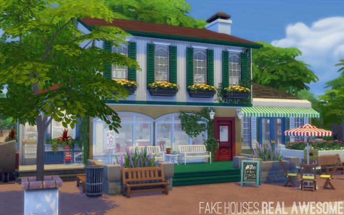 Magnolia Market at Fake Houses Real Awesome » Sims 4 Updates