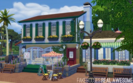 Magnolia Market at Fake Houses Real Awesome » Sims 4 Updates