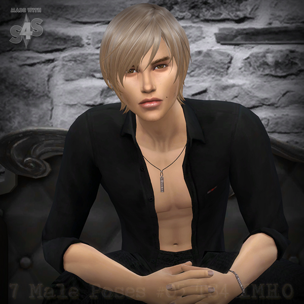 Sims 4 7 Male Poses #05 at IMHO Sims 4