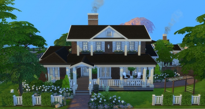 Classic Contemporary house by Kementari at SIMplicity » Sims 4 Updates