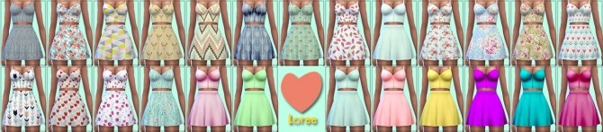 Sims 4 Hello Summer Set at Loree