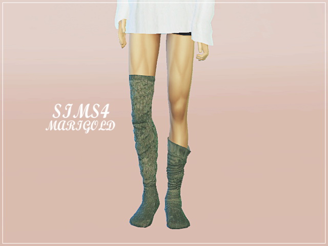 Sims 4 Male loose socks unbalance at Marigold