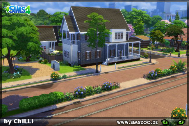 Sims 4 Einzugsfertig3 house by ChiLLi at Blacky’s Sims Zoo