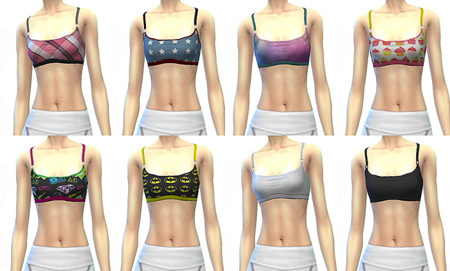 Sims 4 Sport bras at ChiisSims – Chocolatte Sims