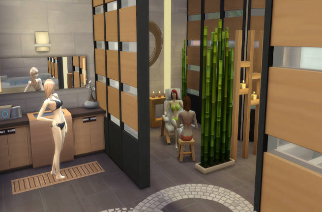 Sims 4 Private spa by SimsAtelier at Blacky’s Sims Zoo