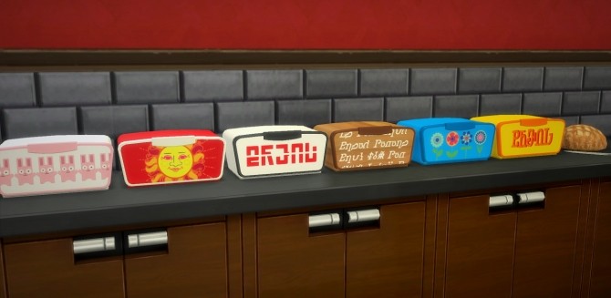Sims 4 Recolor of purzelsims’ breadbox at Budgie2budgie