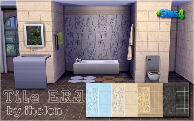 Sims 4 Tile ERA by ihelen at ihelensims