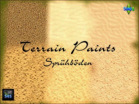 6 sand terrain paints by Mabra at Arte Della Vita