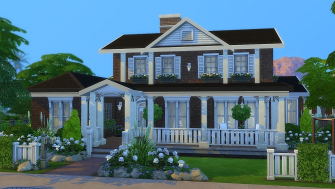 Classic Contemporary house by Kementari at SIMplicity » Sims 4 Updates