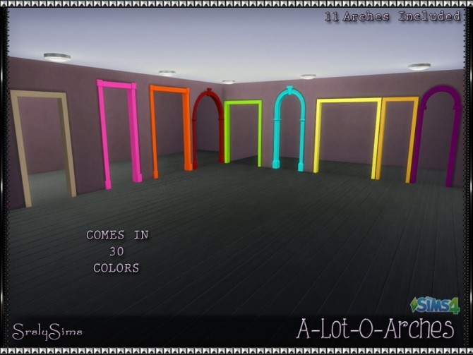 Sims 4 11 arches at SrslySims