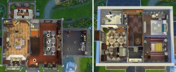 Sims 4 Clad Family Home at Jool’s Simming