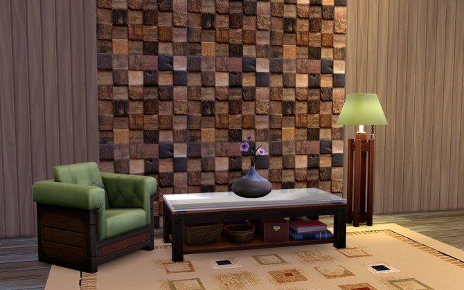 Sims 4 Warm Wood Walls at ihelensims