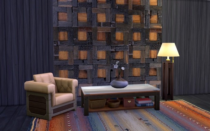 Sims 4 Warm Wood Walls at ihelensims