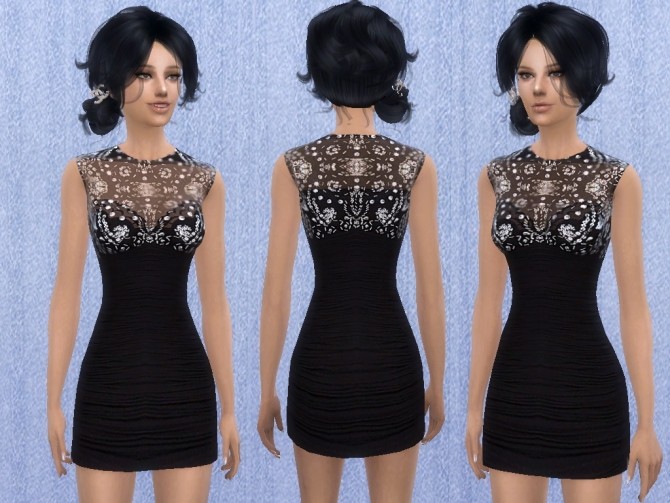 Sims 4 Dress 02 at Tatyana Name