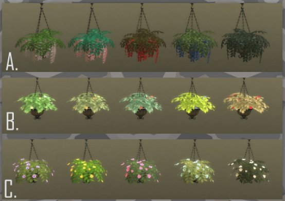 Sims 4 Hanging Baskets at Jool’s Simming
