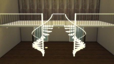 Spiral Stairs as Decoration at LindseyxSims
