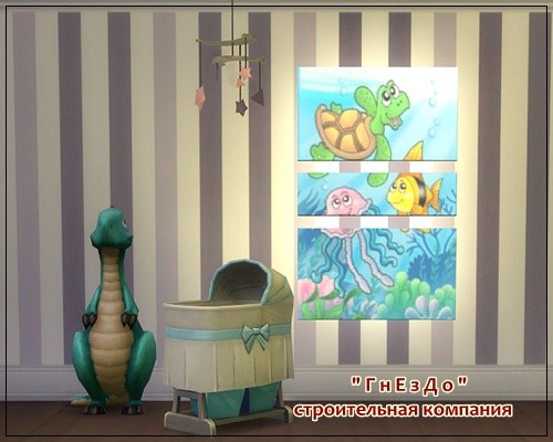 Sims 4 Joy lamp for kids at Sims by Mulena