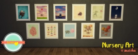Nursery Art + The Cuteness Canvas at Loree