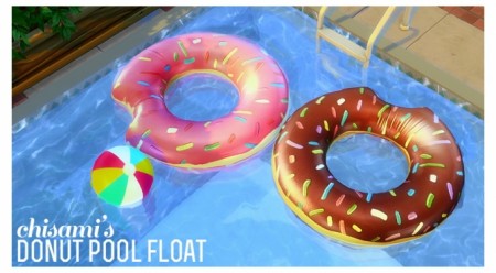 Donut pool float at Chisami