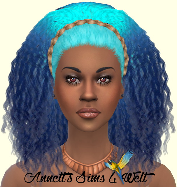 curly hair for sims 4 cc