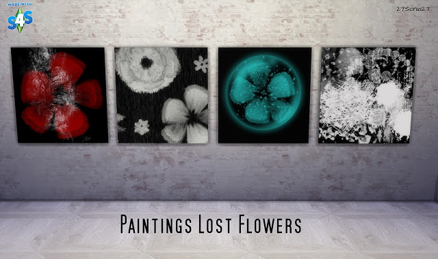 Sims 4 Paintings Lost Flowers at 27Sonia27
