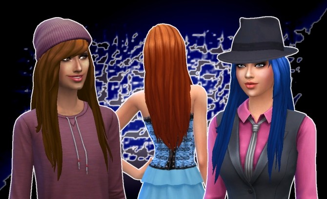 Sims 4 Cute Hairstyle at My Stuff