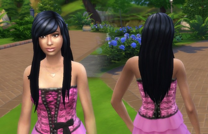 Sims 4 Cute Hairstyle at My Stuff
