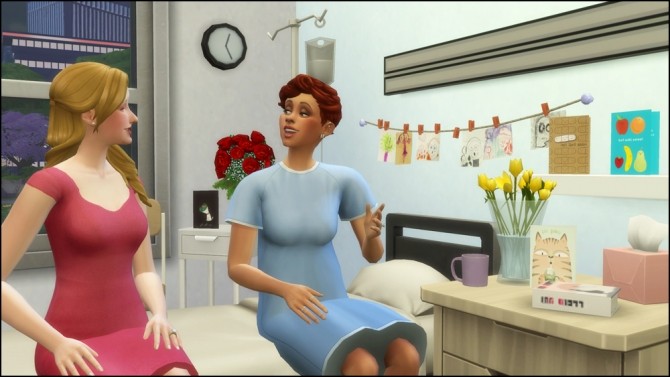Sims 4 Get Well Soon greeting cards at Martine’s Simblr