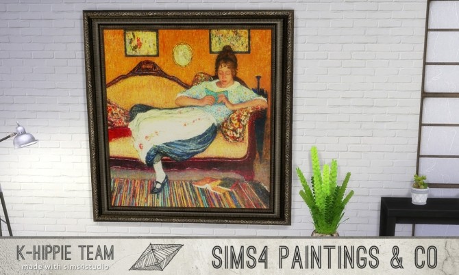 Sims 4 7 Paintings classiKa volume 3 at K hippie