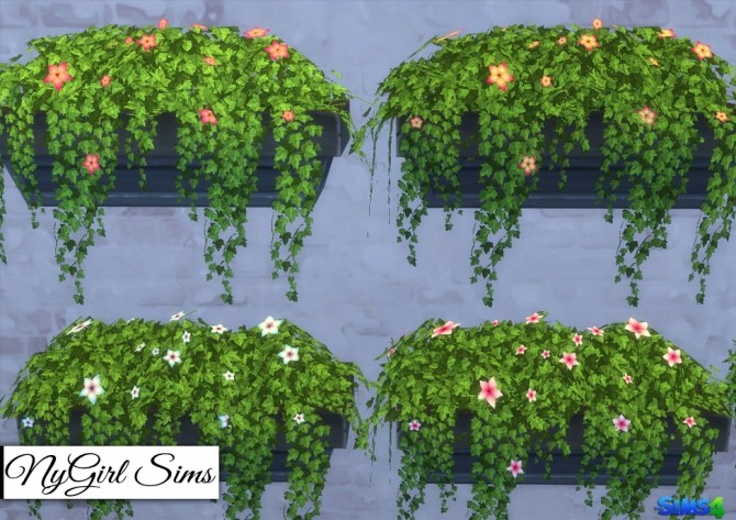 Sims 4 Windowbox of Superiority Recolors at NyGirl Sims