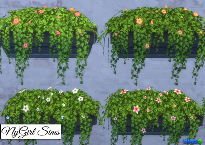 Windowbox of Superiority Recolors at NyGirl Sims » Sims 4 Updates