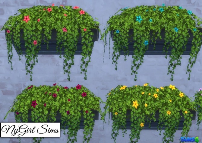Sims 4 Windowbox of Superiority Recolors at NyGirl Sims