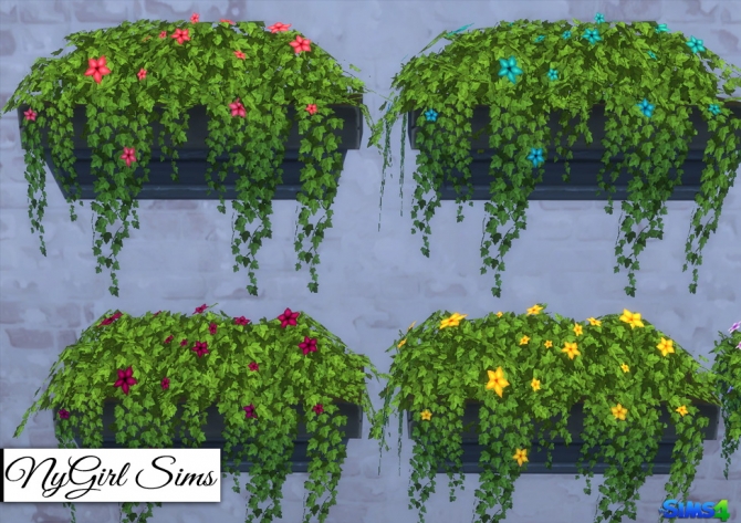 Windowbox of Superiority Recolors at NyGirl Sims » Sims 4 Updates