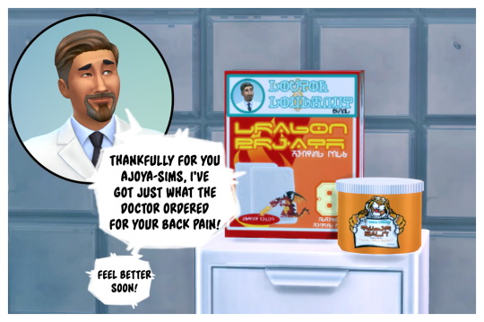 Sims 4 Doctor Doughnut Back Pain Remedies for Ajoya Sims at SimDoughnut