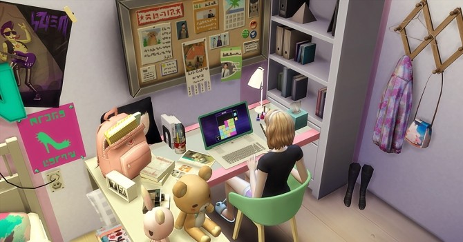 Sims 4 Slab Desks at JS Boutique