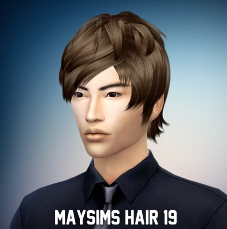 Retextured Maysims Hair 19 at Ritsuka