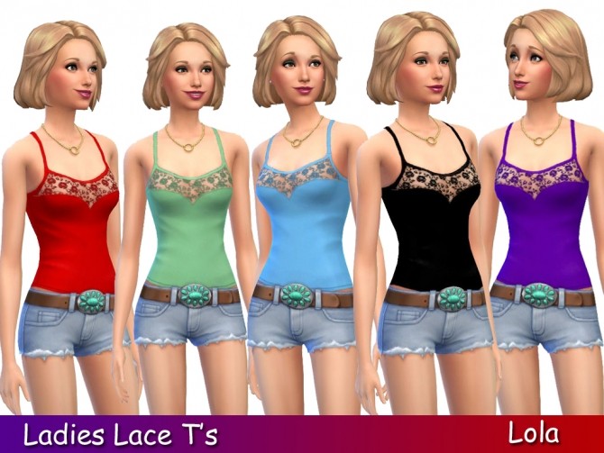 Sims 4 Lacy Ts by Lola at Sims and Just Stuff