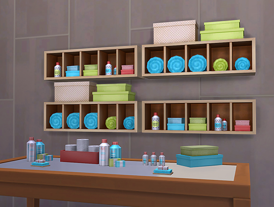 Sims 4 Bathroom Decor set at Soloriya