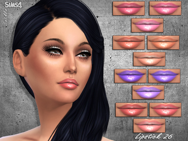 Sims 4 Lipstick 26 by Sintiklia at TSR
