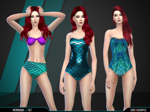 Sims 4 Mermaidia Set by SIms4Krampus at TSR