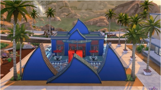 Sims 4 Nightclub On the waves by fatalist at ihelensims