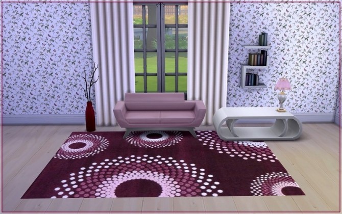 Sims 4 Helix rugs by ihelen at ihelensims