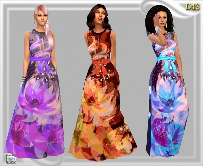 Long nightgowns at Dreaming 4 Sims » Sims 4 Updates