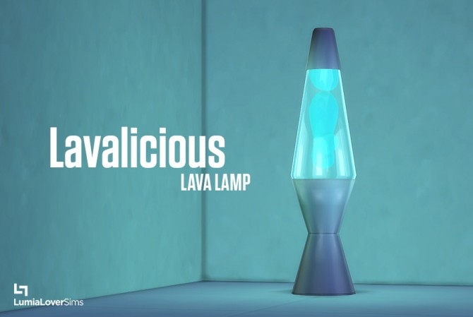Sims 4 Lavalicious lamp at LumiaLover Sims
