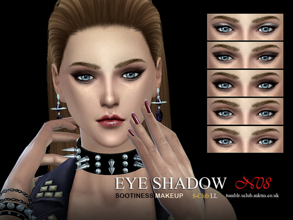 Sims 4 Eyeshadow 08 by S Club LL at TSR