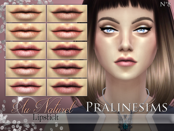 Sims 4 Au Naturel Lipstick Duo by Pralinesims at TSR