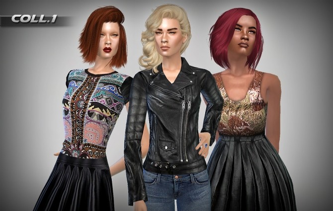 Sims 4 Mini Clothing Collection Part 1 at Lunararc