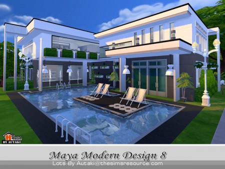 Maya Modern Design 8 by autaki at TSR