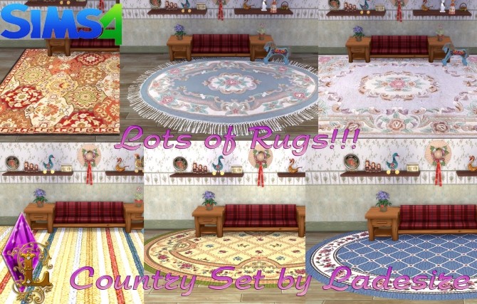 Sims 4 VitaSims Country Set Decor (101 items) at Ladesire