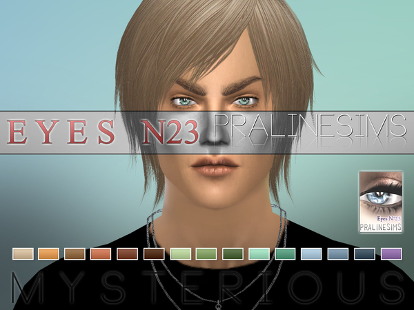 Sims 4 Mysterious Eyes N23 by Pralinesims at TSR